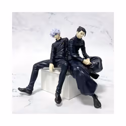 Jujutsu Kaisen 2 Style Sitting Geto Suguru Satoru Gojo Figure 13.5cm Anime Cool Desktop Ornaments Dolls - Geto