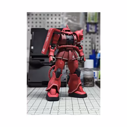 Hg 1/144 Mc-06c-6 R6 Zaku 2 The Base Limited Ver Painting Color Assembly Model Kit Collection Action - Red