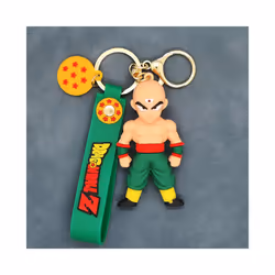 Anime Dragon Ball Keychain Fashion Jewelry Son Goku Vegeta Piccolo Crystal Ball Resin Action Figures - D