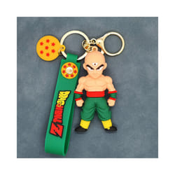 Anime Dragon Ball Keychain Fashion Jewelry Son Goku Vegeta Piccolo Crystal Ball Resin Action Figures - D
