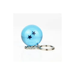 Anime Dragon Ball Keychain Fashion Jewelry Son Goku Vegeta Piccolo Crystal Ball Resin Action Figures - Q