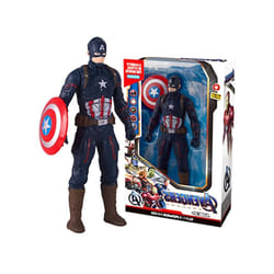 2024 Hulk Ironman Anime Action Figure Toy Christmas Gift Pvc Movable Joints Luminous Doll Collection - 10, 17CM