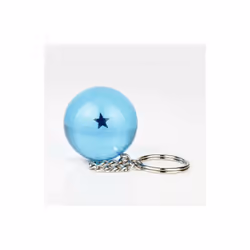 Anime Dragon Ball Keychain Fashion Jewelry Son Goku Vegeta Piccolo Crystal Ball Resin Action Figures - P