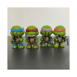 4pcs/set Q TMNT Figure Doll Ninja Turtles Toy - Q TMNT, 7cm