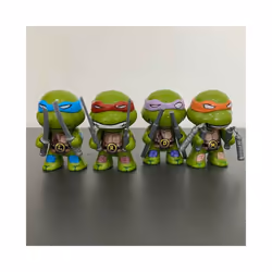 4pcs/set Q TMNT Figure Doll Ninja Turtles Toy - Q TMNT, 7cm