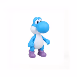 Game Super Mario Bros Cartoon Dolls Model Anime Figures Luigi Yoshi Mario Creative Collectible Model - A28-12cm