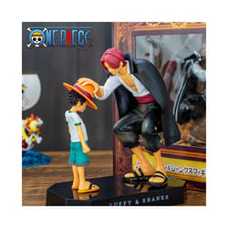 18cm One Piece Anime Figure Four Emperors Shanks Straw Hat Luffy Action Figure One Piece Sabo Ace Sanji - 1, NO BOX