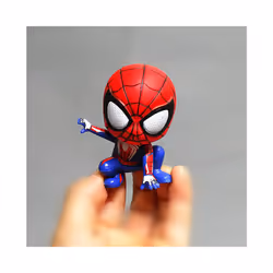 Avengers Spider Man Cute Action Figure Posture Anime Decoration Collection Figurine Toy Model Ornaments - Spiderman