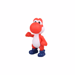 Game Super Mario Bros Cartoon Dolls Model Anime Figures Luigi Yoshi Mario Creative Collectible Model - A15-12cm