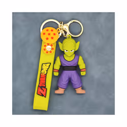 Anime Dragon Ball Keychain Fashion Jewelry Son Goku Vegeta Piccolo Crystal Ball Resin Action Figures - G