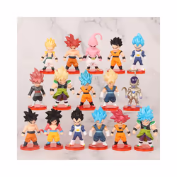 Dragon Ball Action Figure SHF Super Saiyan Anime Figurine Movable and Modifiable Doll Model Collection - 8pcs