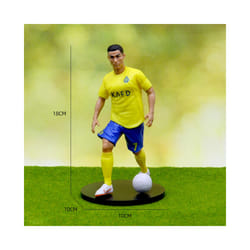 The Football Star C.Ronaldo Messi Mbappe Model Dolls Cartoon Cute Action Figure Car Accessories Football - 4
