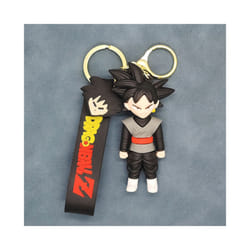 Anime Dragon Ball Keychain Fashion Jewelry Son Goku Vegeta Piccolo Crystal Ball Resin Action Figures - B