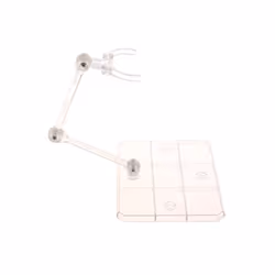 Multipurpose Bracket Decoration Model Action Figure Display Stand Base Suitable For 6-7 Inch Figure - WHITE