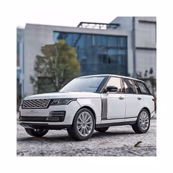 1/32 Range Rover Sports SUV Alloy Car Model Diecasts Metal Off-road Vehicles Car Model Simulation Sound - Black