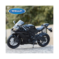 1:12 2020 Yamaha YZF-R6 Black Die Cast Vehicles Collectible Hobbies Motorcycle - Black