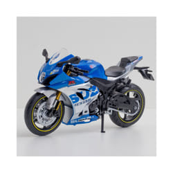 1:12 Suzuki GSX-R1000R Alloy Racing Motorcycle Model Diecast Street Cross-Country - GSX Blue Foam box