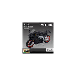 1:12 Suzuki GSX-R1000R Alloy Racing Motorcycle Model Diecast Street Cross-Country - RSV4 Black RetailBox