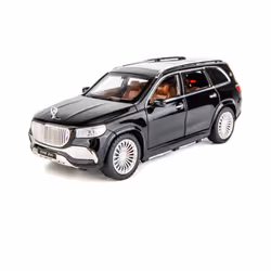 1:24 Maybach GLS GLS600 Alloy Luxy Car Model Simulation Diecasts Metal Toy Vehicles Car Model Sound - Black
