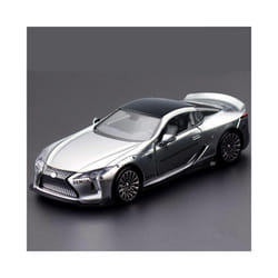 1:32 LC500 Alloy Sports Car Model Diecast Metal Toy Racing Vehicle Car Model Simulation Sound and Light - Silvery