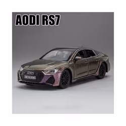 1:32 Audi RS7 Sportback Alloy Model Car Toy Diecasts Metal Casting Sound and Light Car Toys For Children - Purple gold