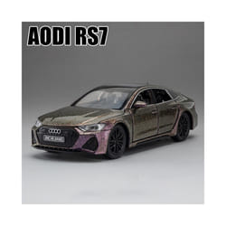 1:32 Audi RS7 Sportback Alloy Model Car Toy Diecasts Metal Casting Sound and Light Car Toys For Children - Purple gold