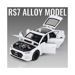 1:32 Audi RS7 Sportback Alloy Model Car Toy Diecasts Metal Casting Sound and Light Car Toys For Children - White