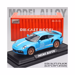 1:32 Porsche 911 GT3 RS Egghell White 1/32 Scale Diecast Metal Model Toy Sports Car - white with box