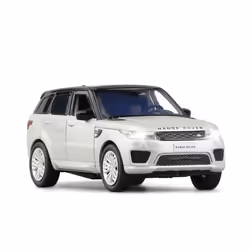 1:32 Range Rover Sports SUV Alloy Car Model Diecasts Metal Toy Off-road Vehicles Car Model Sound and - Silvery