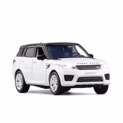 1:32 Range Rover Sports SUV Alloy Car Model Diecasts Metal Toy Off-road Vehicles Car Model Sound and - White