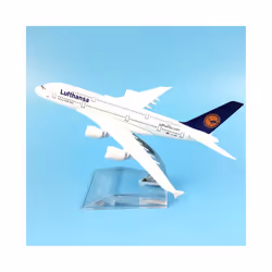 16cm Lufthansa Airbus A340 Plane Model Airplane Model Airbus Aircraft Model 1:400 Diecast Metal Airplanes - Lufthansa Airbus  ...