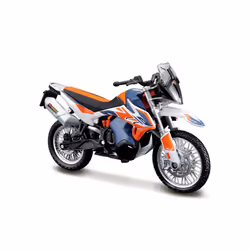 Bburago 1:18 KTM 790 Adventure R Rally Static Die Cast Vehicles Collectible - KTM 790 ADV R Rally