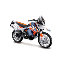Bburago 1:18 KTM 790 Adventure R Rally Static Die Cast Vehicles Collectible - KTM 790 ADV R Rally