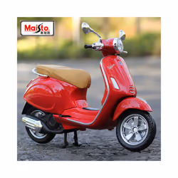 Maisto 1:12 Vespa Primavera 150 Alloy Motorcycle Model Simulation Diecast - White