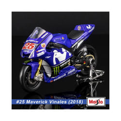 Maisto 1:18 2018 Moto GP18 Ducati Desmosedici Alloy Die Cast Motorcycle - 2018 Yamaha 25