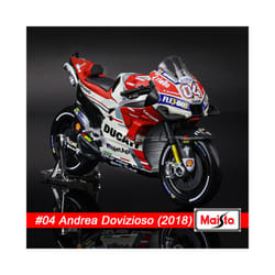 Maisto 1:18 2018 Moto GP18 Ducati Desmosedici Alloy Die Cast Motorcycle - 2018 Ducati 04