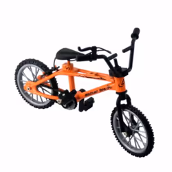 In 1/10 Bicycle Accessories Mini Simulation Parallel Bar Bicycle Accessories TRX4 Alloy Model Toy Gift Decoration