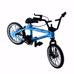 In 1/10 Bicycle Accessories Mini Simulation Parallel Bar Bicycle Accessories TRX4 Alloy Model Toy Gift Decoration