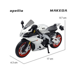1/12 BMW S1000RR Alloy Diecast Motorcycle Model Toys Collection Hobbies - apeilia RSV4 RR1000