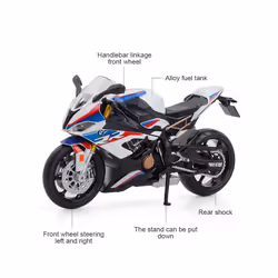 1/12 BMW S1000RR Alloy Diecast Motorcycle Model Toys Collection Hobbies - Hondas CBR 1000RR-R
