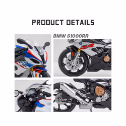 1/12 BMW S1000RR Alloy Diecast Motorcycle Model Toys Collection Hobbies - Hondas CBR 1000RR-R