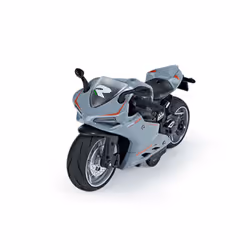 1/12 Ducati Racing Motorcycles Model Diecasts Alloy Metal Motorcycle Model - Grey Foam box