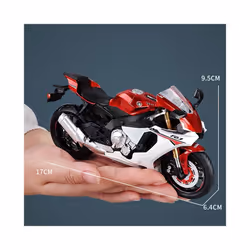 1/12 Alloy Yamaha YZF-R1 YZFR1 Motorcycle Model Toy Vehicle Collection