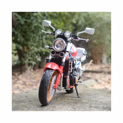 1/12 Honda CB1300SF Alloy Cross-country Motorcycle Model Metal Simulation - White foam box