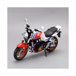 1/12 Honda CB1300SF Alloy Cross-country Motorcycle Model Metal Simulation - Red foam box