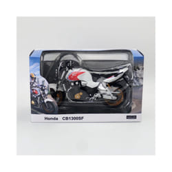 1/12 Honda CB1300SF Alloy Cross-country Motorcycle Model Metal Simulation - White retail box