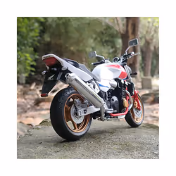 1/12 Honda CB1300SF Alloy Cross-country Motorcycle Model Metal Simulation - White retail box