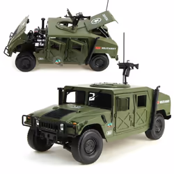 1/18 Scale Model Car Metal Diecast Military Armored Vehicle Battlefield