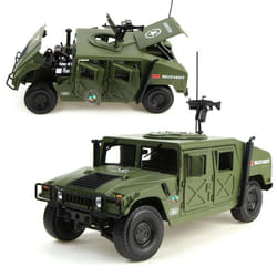 1/18 Scale Model Car Metal Diecast Military Armored Vehicle Battlefield