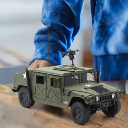 1/18 Scale Model Car Metal Diecast Military Armored Vehicle Battlefield